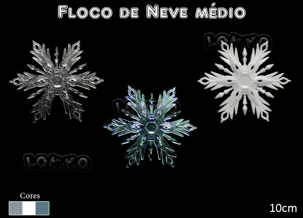 Lembrancinha Floco de neve